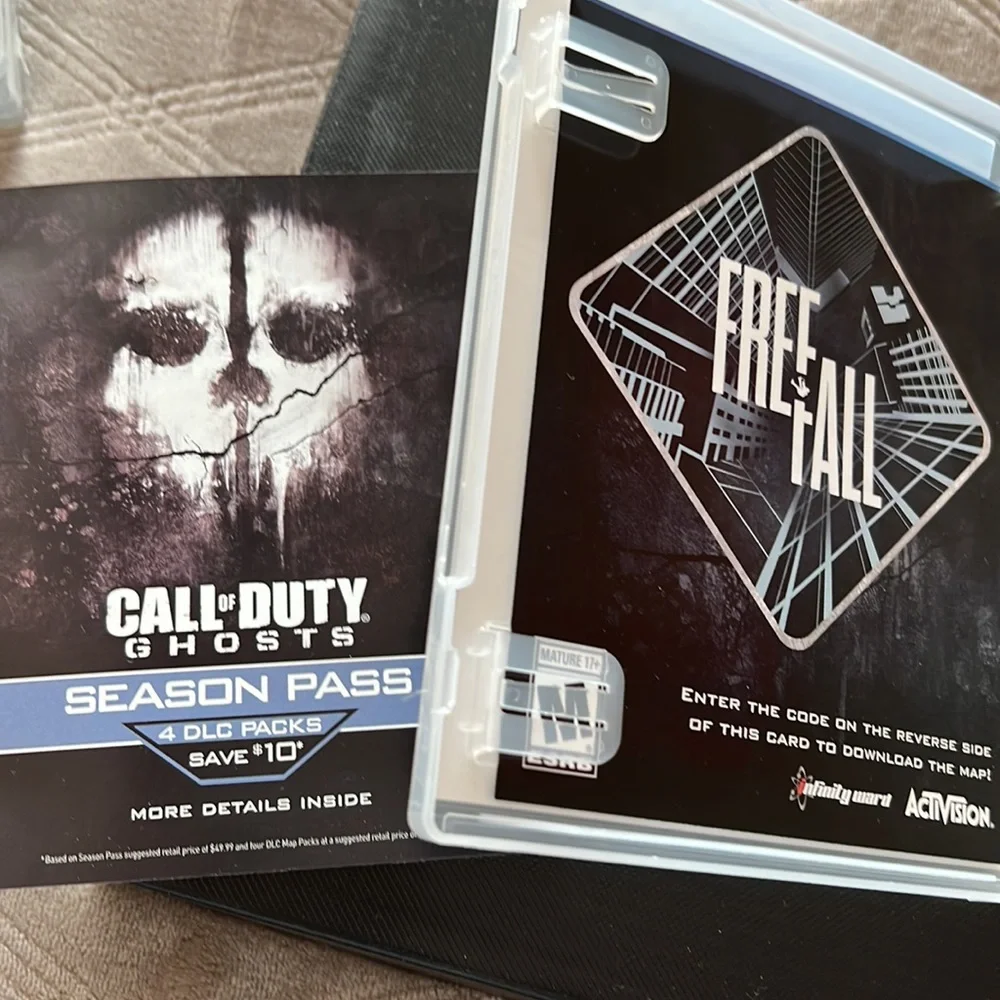 Call of duty Ghosts PS3 game Activision M17+